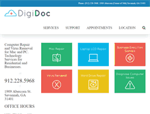 Tablet Screenshot of digitaldocllc.com